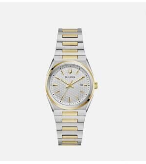 NEW Bulova Women's Classic Two-Tone Stainless Steel Quartz Watch 98L323